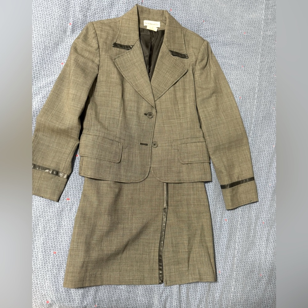 Jacket and skirt